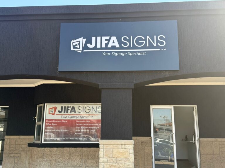 Jifa Signs New sign